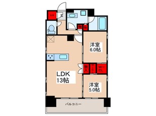 ディ―ムス東陽町の物件間取画像